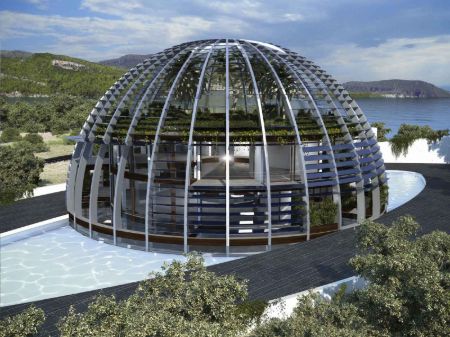 Naomi Campbell's Eye of Horus eco house.